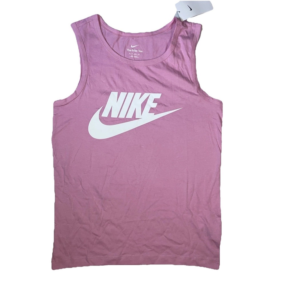 NWT‎ Men's Nike The Nike Tee Sleeveless Cotton Tank Top AR4991 Size XS